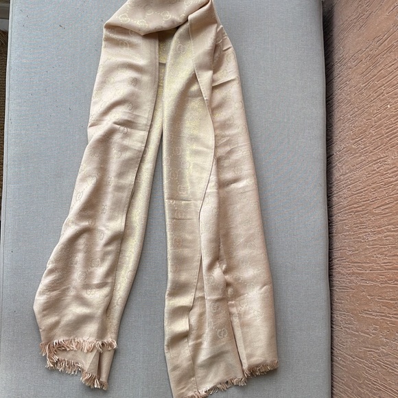 Gucci GG JACQUARD KNITTED SCARF - Picture 5 of 8